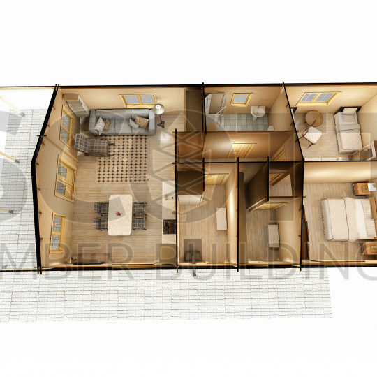 Cabin Lodge Rosewood