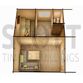 GARWOOD CABIN (COMBI CABIN 3)