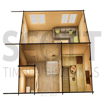GARWOOD CABIN (COMBI CABIN 3)