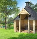 9.2sqm Open Grill Cabin