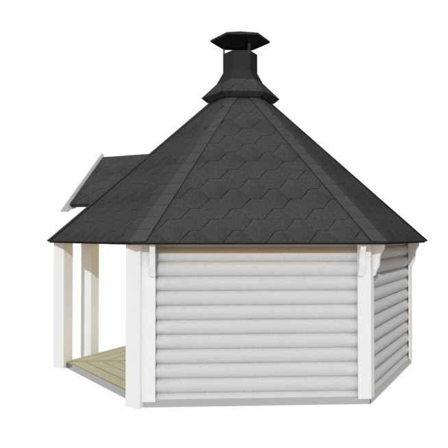 9.2sqm Open Grill Cabin