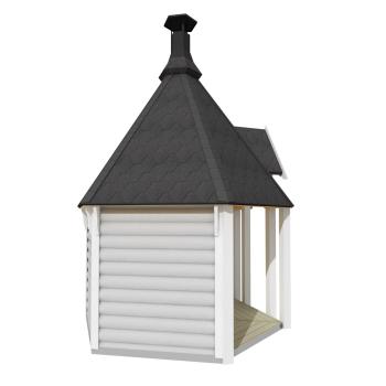 9.2sqm Open Grill Cabin