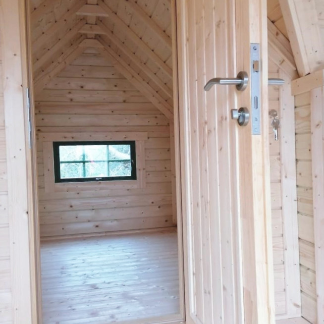 9.2sqm Grill Cabin with 9.2sqm Grill Cabin (Double)