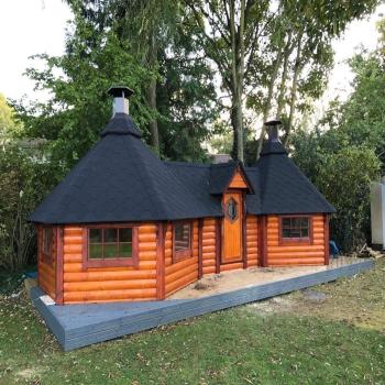 9.2sqm Grill Cabin with 9.2sqm Grill Cabin (Double)