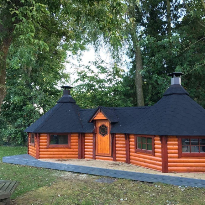 9.2sqm Grill Cabin with 9.2sqm Grill Cabin (Double)