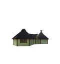 9.2sqm Grill Cabin with 9.2sqm Grill Cabin (Double)