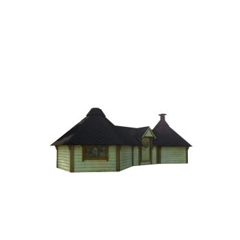 9.2sqm Grill Cabin with 9.2sqm Grill Cabin (Double)