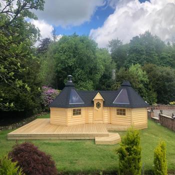 9.2sqm Grill Cabin with 9.2sqm Grill Cabin (Double)