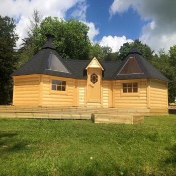 9.2sqm Grill Cabin with 9.2sqm Grill Cabin (Double)