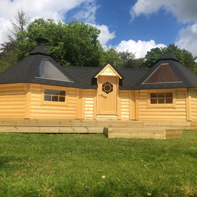 9.2sqm Grill Cabin with 9.2sqm Grill Cabin (Double)