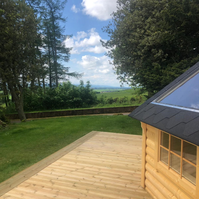 9.2sqm Grill Cabin with 9.2sqm Grill Cabin (Double)