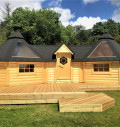 9.2sqm Grill Cabin with 9.2sqm Grill Cabin (Double)