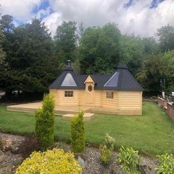 9.2sqm Grill Cabin with 9.2sqm Grill Cabin (Double)