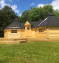 9.2sqm Grill Cabin with 9.2sqm Grill Cabin (Double)