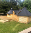 9.2sqm Grill Cabin with 9.2sqm Grill Cabin (Double)