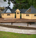 9.2sqm Grill Cabin with 9.2sqm Grill Cabin (Double)