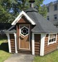 9.2sqm Grill Cabin Sloping Walls