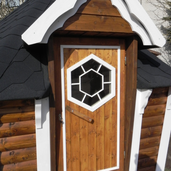 9.2sqm Grill Cabin Sloping Walls