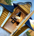 9.2sqm Grill Cabin Sloping Walls