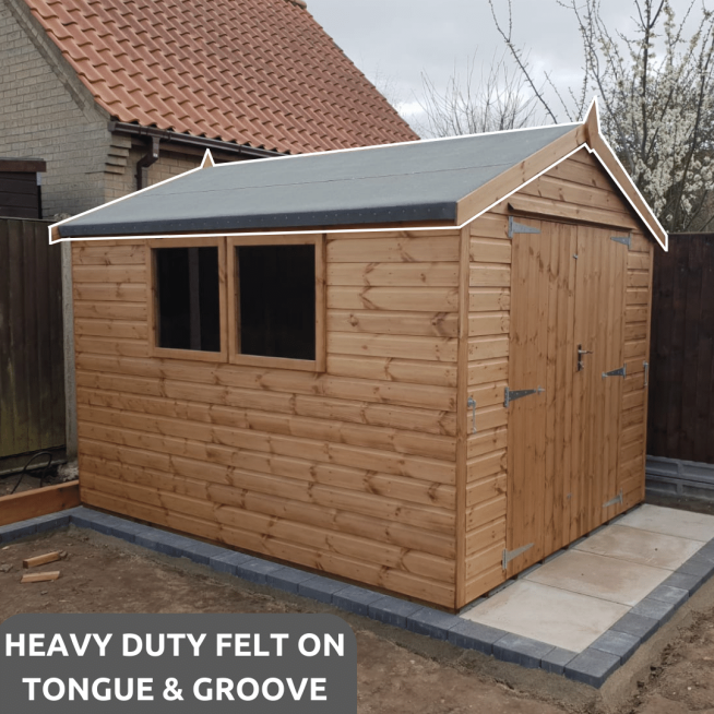 Apex Garden Shed