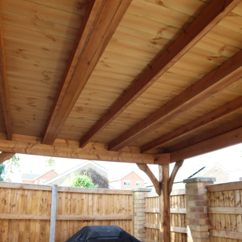 Mono-pitch Gazebo Softwood