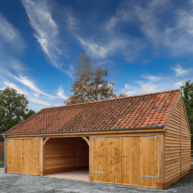 Three Bay Cart Lodge
