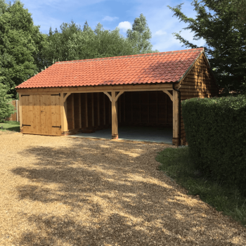 Three Bay Cart Lodge