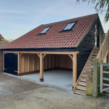 Three Bay Cart Lodge