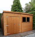 Heavy Duty Pent Workshop