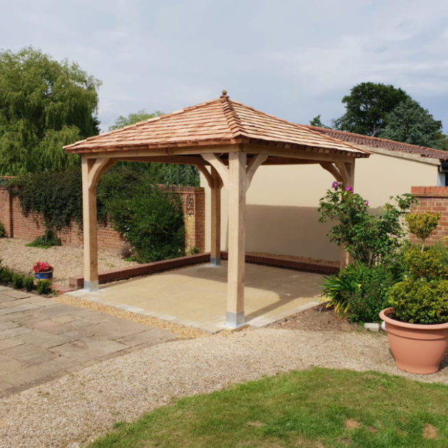Oak Gazebo | Hipped