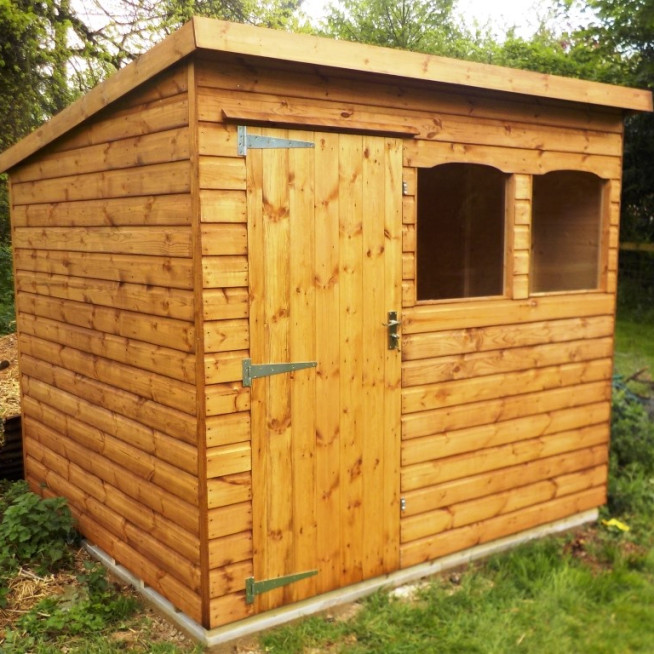 PENT GARDEN SHED