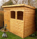PENT GARDEN SHED