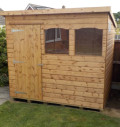PENT GARDEN SHED