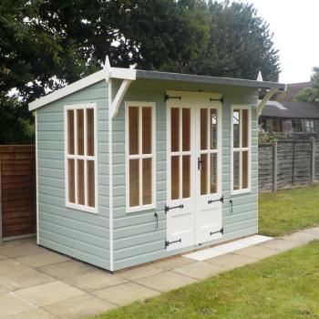 A PENT SUMMERHOUSE
