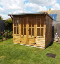 A PENT SUMMERHOUSE