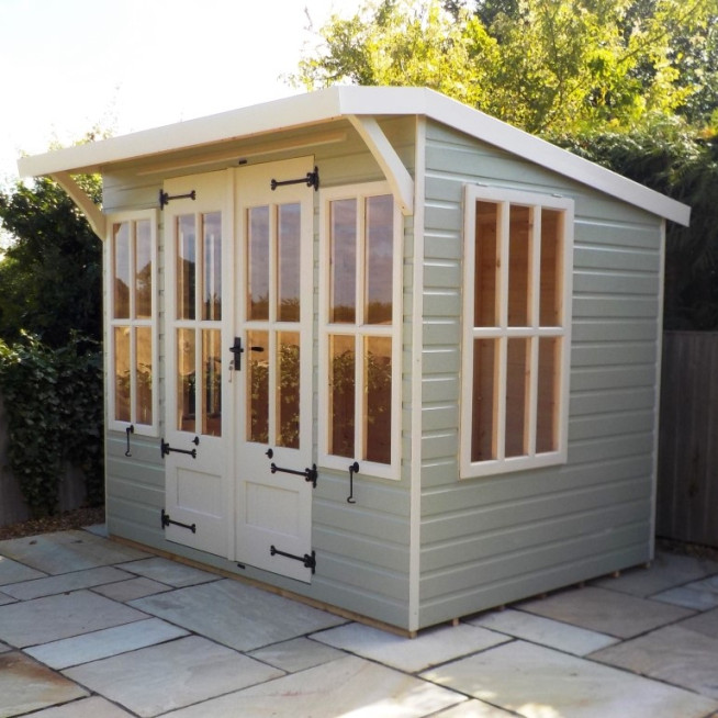 A PENT SUMMERHOUSE
