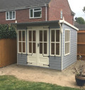 A PENT SUMMERHOUSE