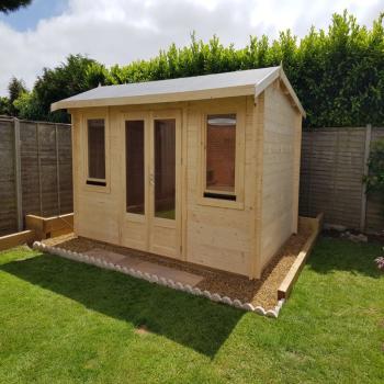 BIRCH LOG CABIN