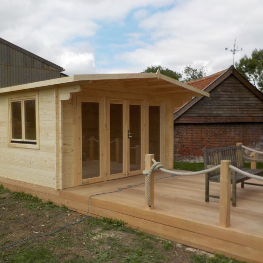 Chestnut Log Cabin