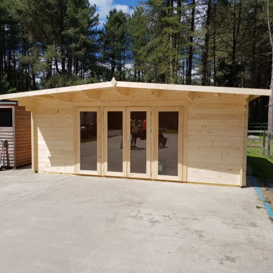 Chestnut Log Cabin