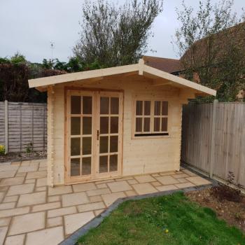 SCOTTISH LOG CABIN