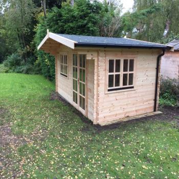 SCOTTISH LOG CABIN