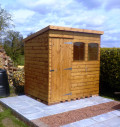 PENT GARDEN SHED